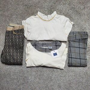 Toddler Girl Pant Outfits Set of 2 Janie & Jack, Osh Kosh NICE Elegant Size 2T